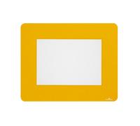 Durable Adhesive Non Slip Floor Frame Safety Label Holder | 10 Pack | A5 Yellow