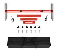 Durable Adjustable Stair Tread Jig, Precision Stair Tread Template Tool, Heavy-Duty Layout and Measuring Tool for Drywall, Shelving, and Partition Construction (1 Piece)