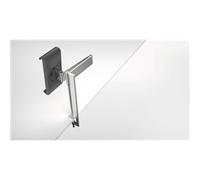Durable Aluminium Tablet Holder Desk Clamp - Universal Arm Mount for 7-13" iPad, Samsung, Surface & More - Anti Theft Lockable & Rotatable 360° - Lazy Bedside Holder