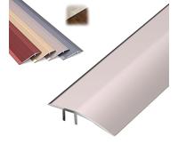 Durable Aluminum Floor Transition Strip 4.2cmThreshold Ramp for Doorways Wheelchair Access Tile/Plank Reducer Edge Trim Smooth Transition Solution (Purple Gold)