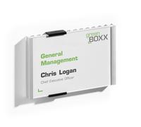 Durable Anodised Aluminium Door Sign Holder Wall Mounted Frame | A6