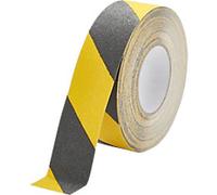 DURABLE Anti-Slip Tape Black Yellow 50 mm (W) x 15 m (L) PVC (Polyvinyl Chloride)