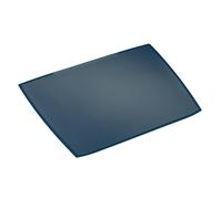 Durable ARTWORK Overlay Desk Mat with Clear Anti-Glare Cover | 5 Pack | Blue