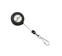 Durable Badge Reel Snap Fastener Charcoal (Pack of 10) 8221/58