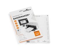 Durable BADGEMAKER Inserts 40 x 75mm - Pack of 240 Inserts - Printable Name Badge Inserts - Create Professional Badges In Minutes