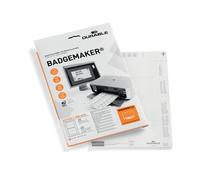 Durable Badgemaker Insert Sheets 61x150mm (Pack of 40) 1459/02