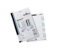 Durable BADGEMAKER Inserts 40 x 75 mm Pack of 240 Inserts PrinTable Name Bad