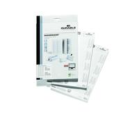 Durable Badgemaker Inserts Sheets 40X75mm 150Gsm White (Pack Of 240) 1453/02