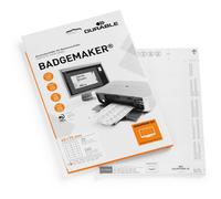 Durable BADGEMAKER Printable Name Badge Inserts | 240 Cards | 40x75mm