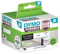 Durable Barcode Labels 19 x 64mm Black on White, 2x 450 - 1933085