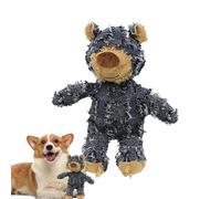 Durable Bear Dog Toys That Don't Break Dog Toys with Bear Cute Squeakers Squeakers Squeakers Plush Dog Toys Interactive, Visaprint Durable J