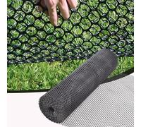 Durable Black Garden Fence Netting 1.5m x 6m - Rot-proof Grass Protection Mesh for Plants Fruits Vegetables & Flowers - 1.8cm Mesh Size Garden Reinforcement Grid
