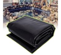 Durable Black Pond Liner - 2x3m, 2x4m, 5x6m Waterproof Membrane, Reusable Garden Liner for Fish Ponds & Waterfalls, Flexible & Long-lasting Solution for Landscaping