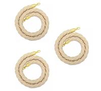 Durable Braided Nylon Crowd Control Barrier Rope - 1pc Twisted Queue Line for Events, Parties, and Public Spaces(100cm)