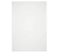 Durable Transparent Document Pockets A4 | Rigid Plastic Wallet with Thickness of 0.15 mm | Large Pack of 50 Clear Pockets