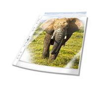 Durable BUSINESS Punched Pockets Sleeve Wallets | 1000 Pack | A4 Clear