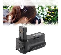 Durable Camera Grip for A7II, A7S2, A7R2 | Fits A7II, A7S2, A7R2, Supports 2 NP-FW50 batteries, Vertical ease, Secure mounting option