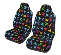 Durable Car Accessories Origami Bird Art Japan Craft Cars Front Seat Covers Nonslip Cars Seats Protector For Truck, Suv, Sedans, 52X138Cm