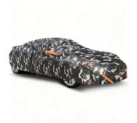 Durable Car Cover Compatible With Seat Leon ST/X-Perience(2012-2025) With Door Zipper Windproof Frost-proof Anti Freeze All Weather Protection Oversized Car Cover(Camouflage)