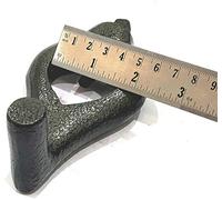 Durable Caste Iron Lathe Dog Carriers Machine Tools ((Bent Style : 1-1/2"))