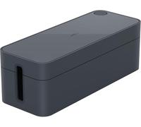 Durable Cavoline Cable Management Box Organiser Wire Tidy - Large - Graphite