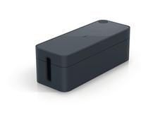 Durable Cavoline Cable Management Box Organiser Wire Tidy - Large - Graphite