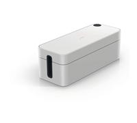 Durable CAVOLINE Cable Management Box Organiser Wire Tidy - Large - Gr