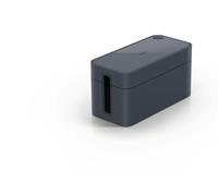 Durable CAVOLINE Cable Management Box S | Safely Store Power Blocks and Cables | Premium Flame Retardant Plastic | Small Box in Graphite