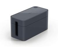 Durable CAVOLINE Cable Management Box S | Safely Store Power Blocks and Cables | Premium Flame Retardant Plastic | Small Box in Graphite