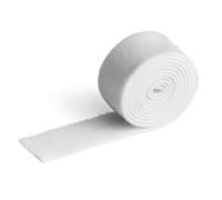 Durable Cavoline Hook And Loop Tape Cable Straps Roll Ties - 100 X 3Cm White
