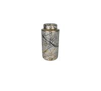 Durable Ceramic Jar with Lid - Perfect Vase for Enhancing Any Room Décor with Fresh Flowers as Elegant Decorative Accent in Kitchens, Living Rooms, Bedrooms, or Offices (35CM - Multicolour)