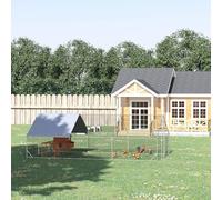 Durable Chicken Coop with Weather-Resistant Cover and Lockable Door for Outdoor Use, Ideal for Chickens, Rabbits, Ducks