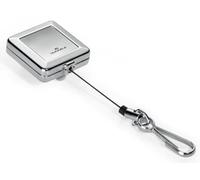 Durable Chrome Quadro 832823 Badge Reel with Snap Hook Silver