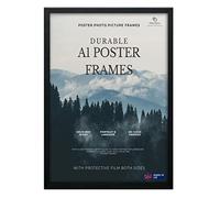 Durable & Classic Look Wall Mounting Amazing Large A1 Eton,Wood, (59.4 x 84.1 cm) Black Picture Frame Portrait and Landscape Display Perfect for your Home Office