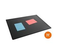 Durable Clear Overlay Desk Mat Notes Protector Pad - 5 Pack - 65x50 cm