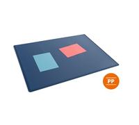 Durable Clear Overlay Desk Mat Notes Protector Pad - 5 Pack - 65x50 cm