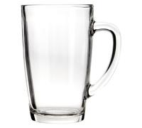 Durable Clear Tall Glass Mugs Set Of 4, Durable Coffee Mugs, Versatile Coffee Cups, Light Weight Glass Mugs