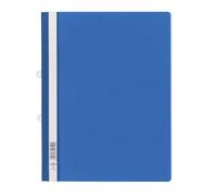25 x A4+ Durable Clear View Project Folder Report File w/ Filing Strip Blue NEW