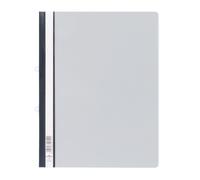 Durable Clear View A4 Document Folder Grey Transparent Front Cover Pack of 2