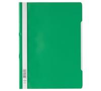 Durable Clear View Project Folder Document Report File | 25 Pack | A4 Green