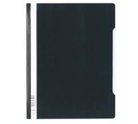 Durable Clear View Folder/Report File A4, Black, Extra Wide, Pack of 50, 257001