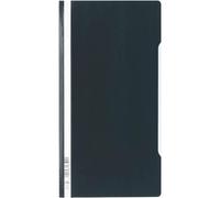 Durable Clear View Folder/Report File A4, Black, Extra Wide, Pack of 50, 257001