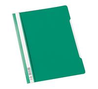 Durable Clear View Folder/Report File A4, Green, Extra Wide, Pack of 50, 257005