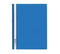 Durable Clear View Folder Report File - Filing Strip - 25 Pack - A4+ Blue | Size: 25 Pack Durable Blue 25 Pack