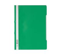 Durable 252305 Clear View Folder-Report File A4 PP, Green - Pack of 25