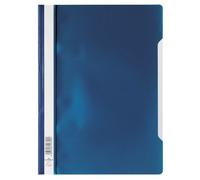 Durable Clear View Project Folder Document Report File | 50 Pack | A4 Dark Blue