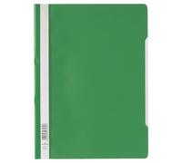 Durable Clear View Project Folder Document Report File | 50 Pack | A4 Green