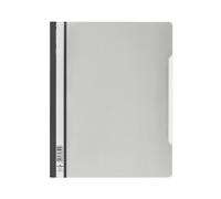 Durable Clear View Project Folder Document Report File | 50 Pack | A4 Grey