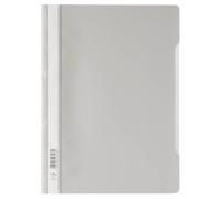 Durable Clear View Project Folder Document Report File | 50 Pack | A4 Grey