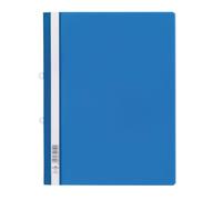 Durable Clear View Project Folder Report File w/ Filing Strip | 25 Pack | A4+ Blue Durable Blue